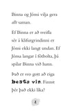 Binna B Bjarna og Heyrðu Jónsi! - Lestrarkeppnin