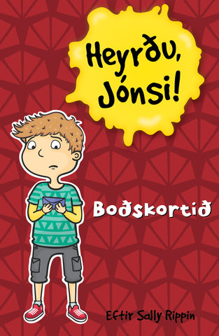 Heyrðu Jónsi! Boðskortið