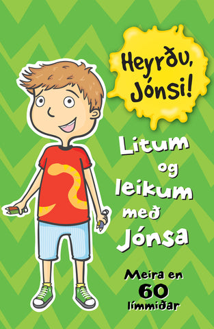 Heyrðu Jónsi! - Litum og leikum með Jónsa
